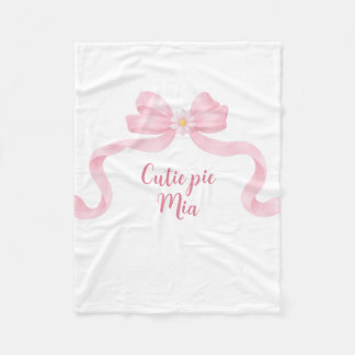 Couverture Polaire Cute blanket for baby girl