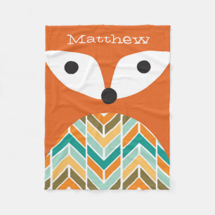 Couverture Polaire Cute Fox Cute Blanket