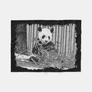 Couverture Polaire Cute Giant Panda Ours