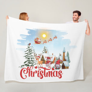 Couverture Polaire Cute Gnome