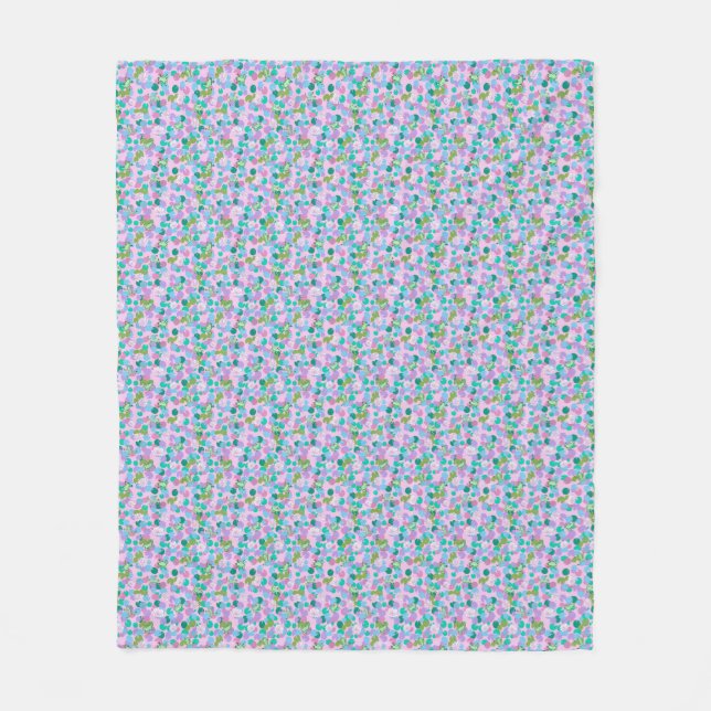 Couverture Polaire Cute Grenouille Art Pink Fleece Blanket pour la ch (Devant)