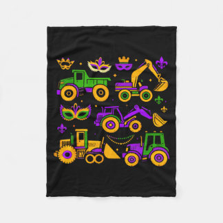 Couverture Polaire Cute Irish Construction Truck Crane Toddler Boys M