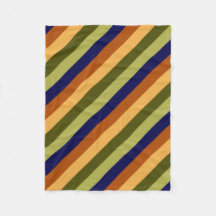 Cute Olive Sage Marine Stripes Petite Blanche Flee