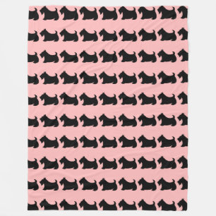 Couverture Polaire Cute Scottish Terrier Scotty Dog Blanket cadeau ca