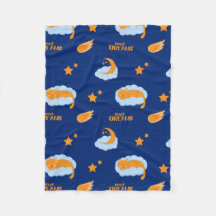 Cute sleeping cat on a cloud, sweet dreams