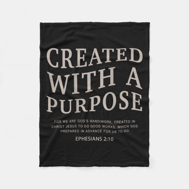 Couverture Polaire D Avec Un Porte-Monnaie Ado Chrétienne Filles Femm (Devant)