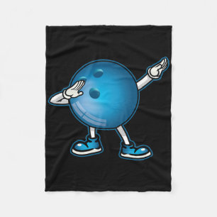 Couverture Polaire Dabbing Bowling Ll Teen Kids Boys Dab Dance Cadeau