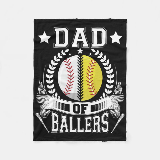 Couverture Polaire Dad Of Llers Funny Sell Funny Dad Softll  (Devant)