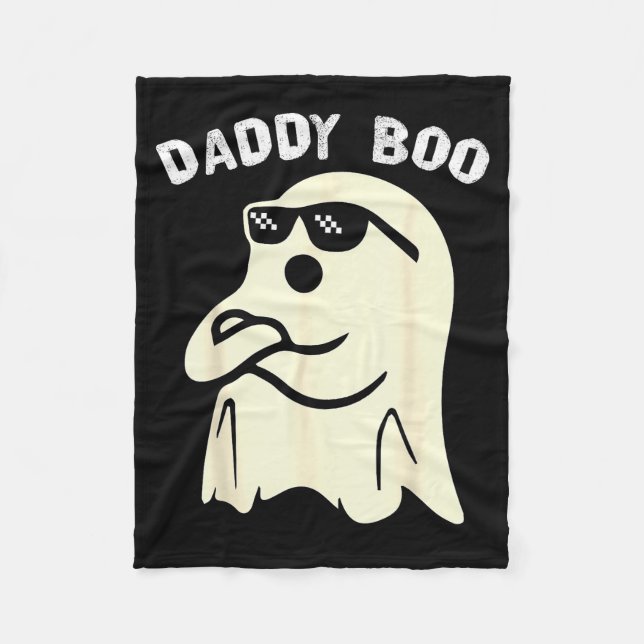 Couverture Polaire Daddy Boo Halloween Family Matching Costume Ghost  (Devant)