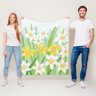 Couverture Polaire Daffodiques de printemps