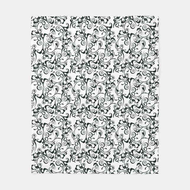 Couverture Polaire Damassé (Devant)