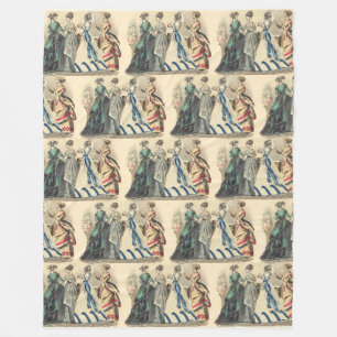 Couverture Polaire Dames élégantes victoriennes