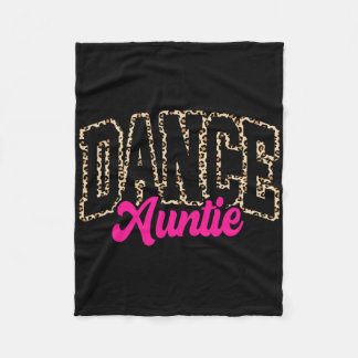 Couverture Polaire Dance Tante Leopard Danser Tante Vie Filles Femmes