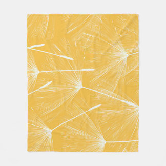 Couverture Polaire Dandelions vintages : Motif transparent