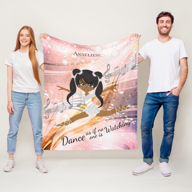 Couverture Polaire Danse Ballerina Girl - Danse (En situation)