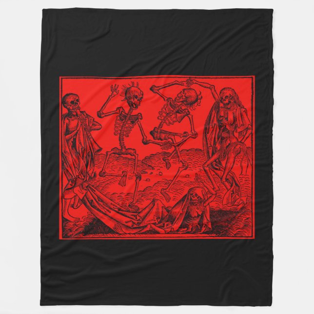 Couverture Polaire Danse de macabre (Devant)