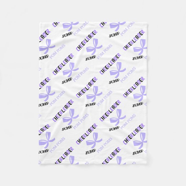 Couverture Polaire Danse pom-pom girl (Devant)