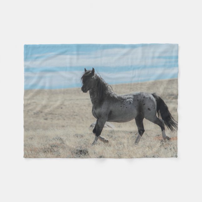 Couverture Polaire Danser dans le vent (Devant (Horizontal))