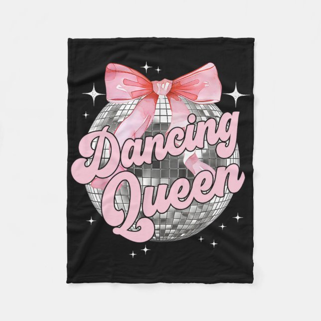 Couverture Polaire Danser Queen Shirt Danser les années 70 80s Femmes (Devant)