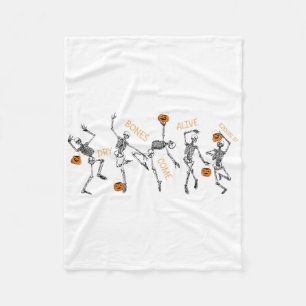 Couverture Polaire Danser Skeleton Bible Vernis Dry Bones Venez Vivan