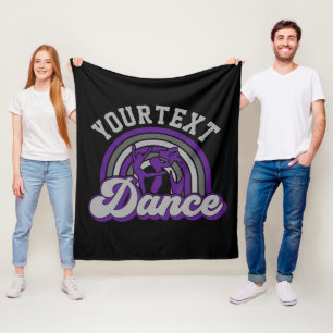Couverture Polaire Danseur de ballet AJOUTER DU TEXTE Danse classique