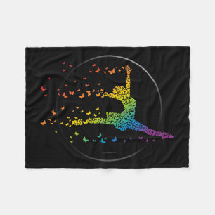 Couverture Polaire Danseur de papillon