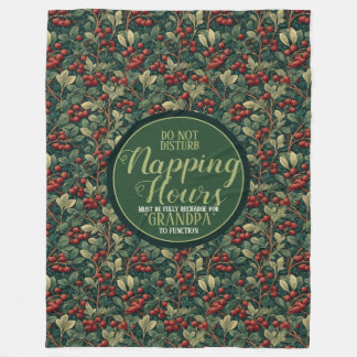 Couverture Polaire Dark Cottagecore Vintage,