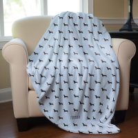 Daschund Chiens Motif