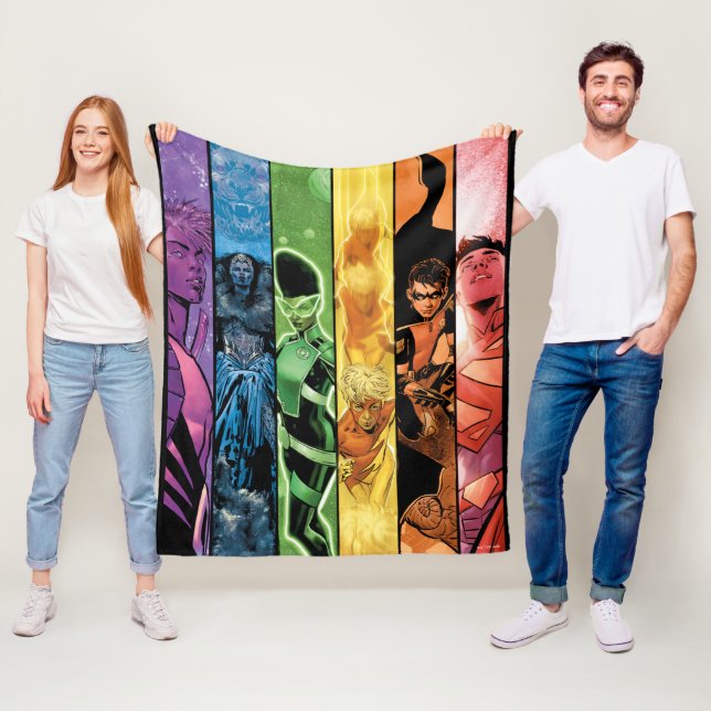 Couverture Polaire DC Pride Comic Cover 2022 (En situation)
