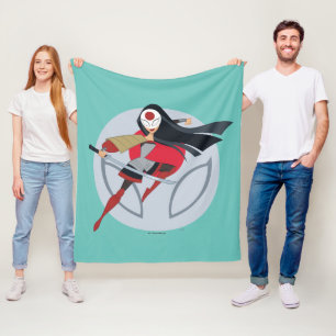 Couverture Polaire DC Super Hero Girls Katana