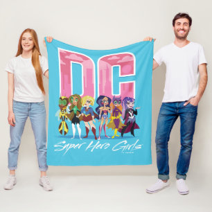 Couverture Polaire DC Super Hero Girls Lineup