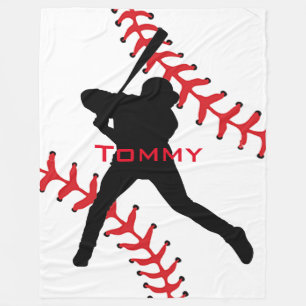 Couverture polaire de conception de base-ball