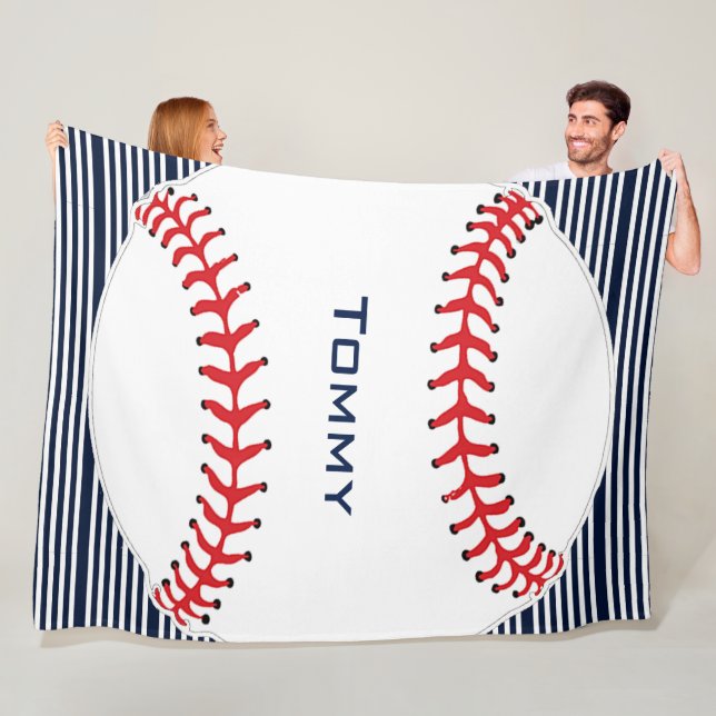 Couverture polaire de conception de base-ball (En situation)