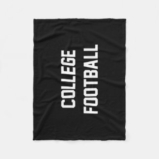 Couverture polaire de football universitaire