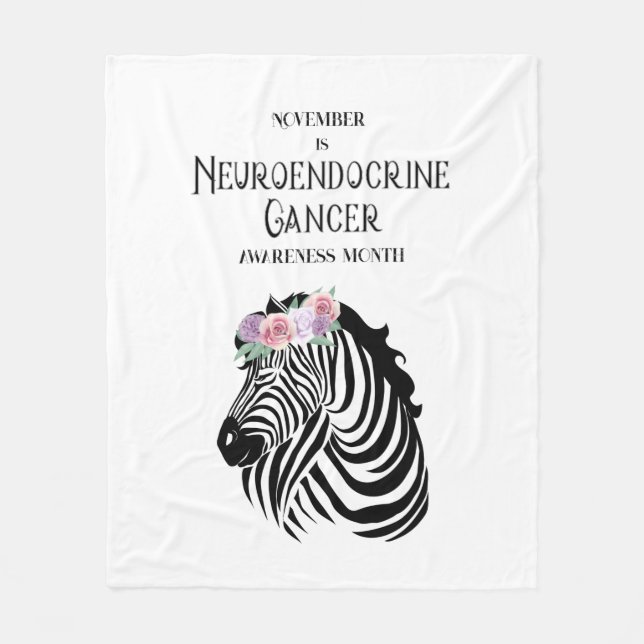 Couverture polaire de sensibilisation au cancer ne (Devant)