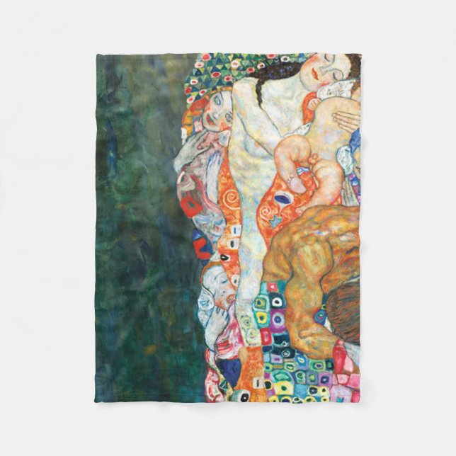 Couverture Polaire Décès Et Vie Gustav Klimt (Devant)