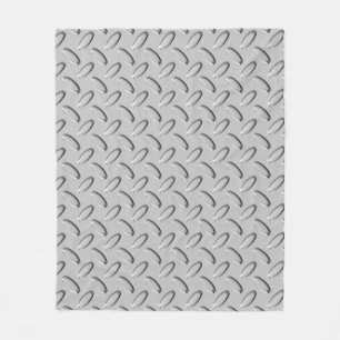 Couverture Polaire Décor de texture métallique urbain
