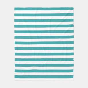 Couverture Polaire Décor Vert Blanc Gratté Tendance Couleurs Moderne