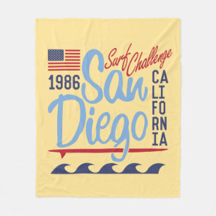 Couverture Polaire Défi 1986 de surf de San Diego