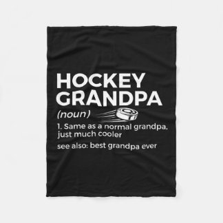Couverture Polaire Définition de grand-père de hockey Meilleur grand-
