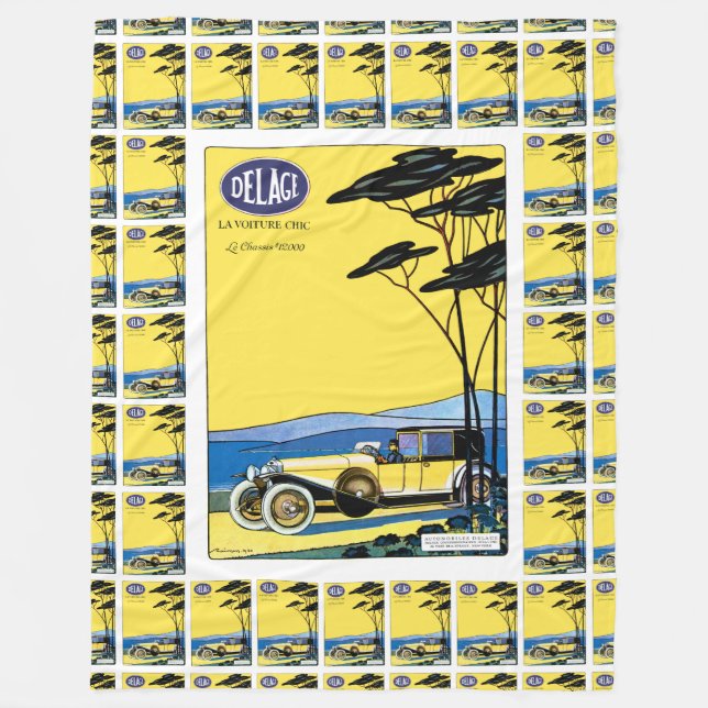 Couverture Polaire Delage ~ La Voiture Chic (Devant)