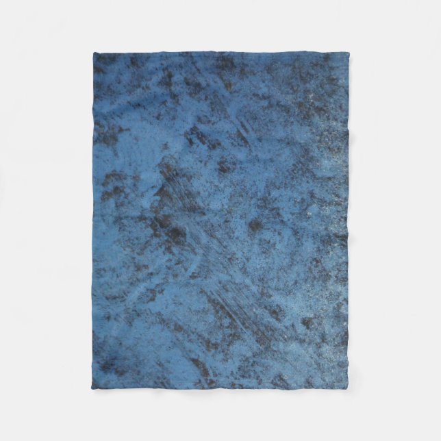Couverture Polaire Denim Blue voiture antique personnalisée, métal ro (Devant)