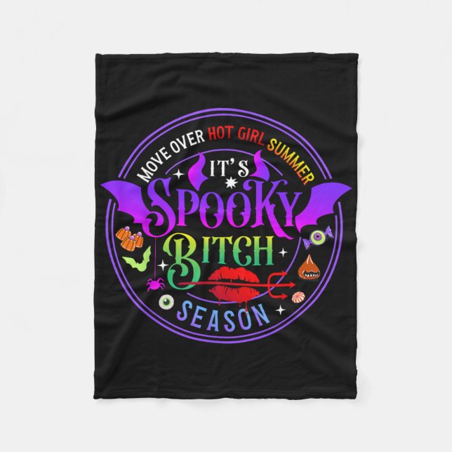 Couverture Polaire Déplacer les filles chaudes été C'est Éffrayant so (Devant)