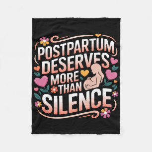 Couverture Polaire Dépression post-partum Mère Maman Santé mentale ma