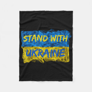 Couverture Polaire Des Hommes Prennent Position Avec L'Ukraine, Le Dr
