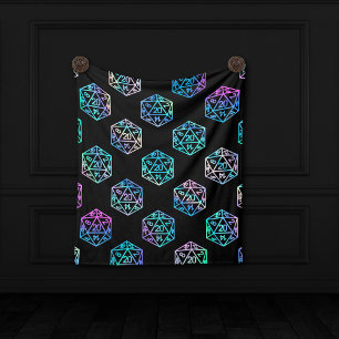 Couverture Polaire Dés RPG   Holo Imaginaire Retro Tabletop PnP Gamer