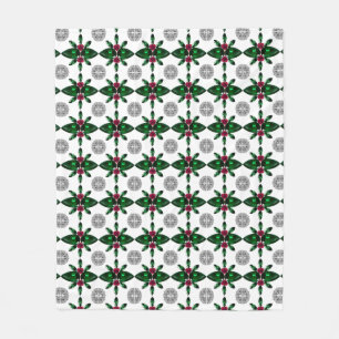Couverture Polaire Design d'araignée