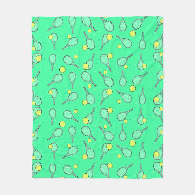 Couverture Polaire Design de tennis (Devant)