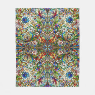 Couverture Polaire Design en verre coloré