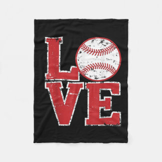Couverture Polaire Désolé Mesdames Mon Coeur Appartient À Baseball Bo